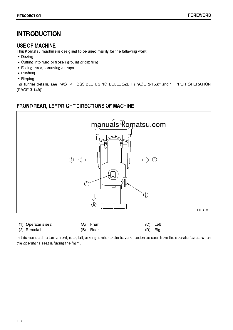 Protected: D155AX-6(JPN) S/N 80807-81016 Operation manual (English)