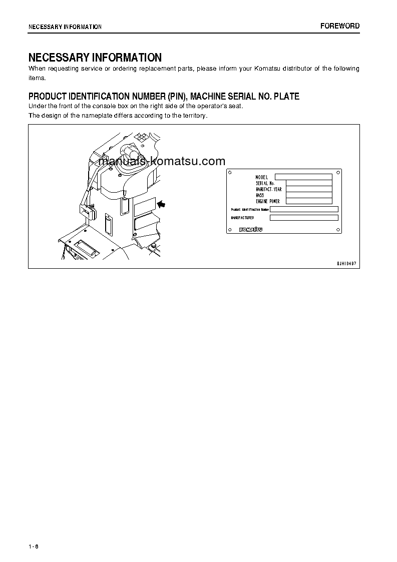 Protected: D155AX-6(JPN) S/N 80807-81016 Operation manual (English)