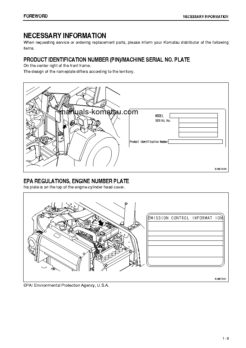 Protected: WA50-6(JPN) S/N 60001-60516 Operation manual (English)