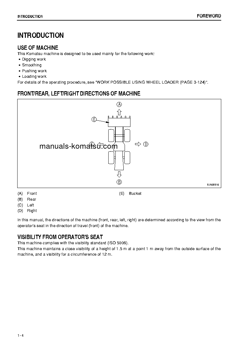 Protected: WA150-6(JPN)-FOR N. AMERICA S/N 80001-80050 Operation manual (English)