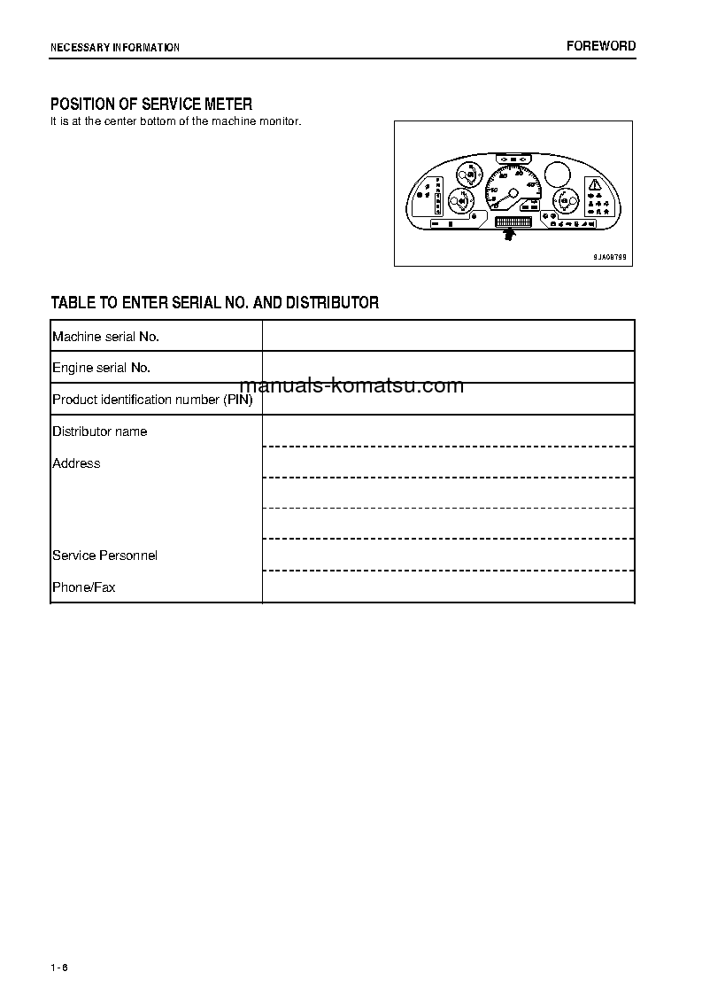 Protected: WA150-6(JPN)-FOR N. AMERICA S/N 80001-80050 Operation manual (English)