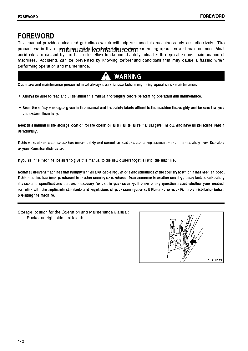 Protected: GD825A-2(JPN) S/N 12503-13256 Operation manual (English)