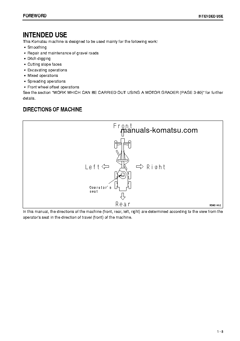 Protected: GD825A-2(JPN) S/N 12503-13256 Operation manual (English)