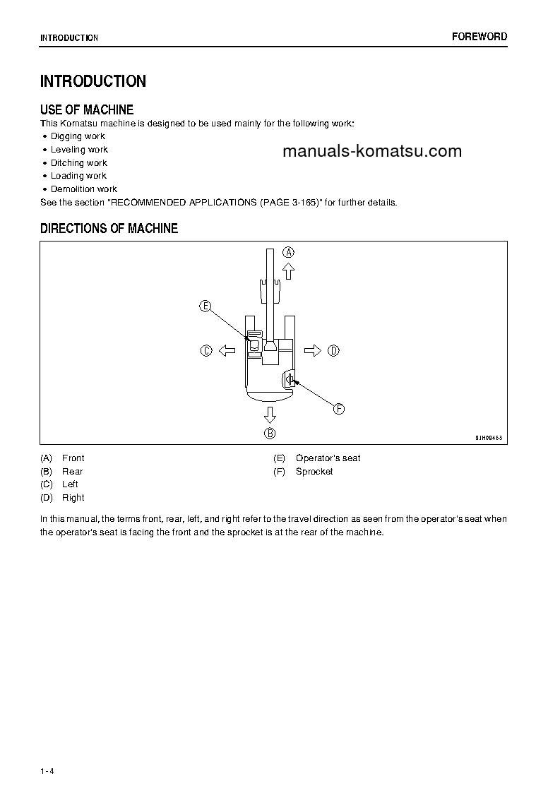 Protected: PC450-8(JPN)-WORK EQUIPMENT GREASE 500H S/N 70290-70455 Operation manual (English)