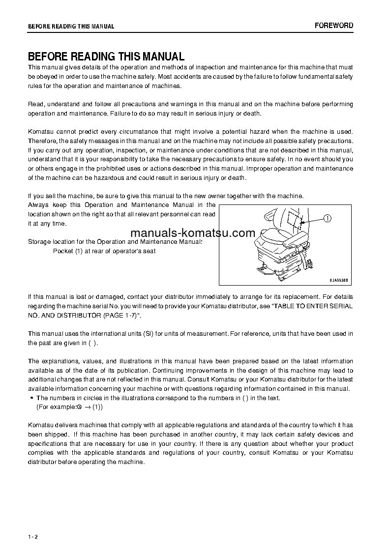 Protected: WA480-6(JPN) S/N 90091-90233 Operation manual (English)