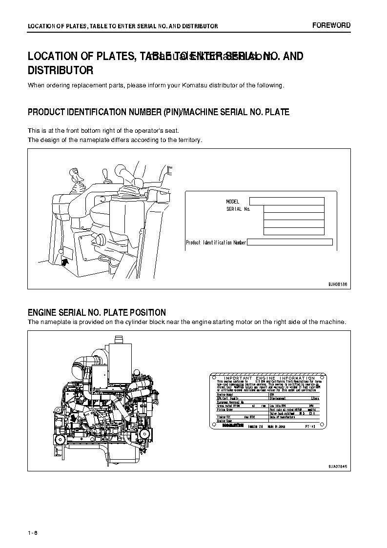 Protected: D85PX-15(JPN)-E0 S/N 11601-11641 Operation manual (English)