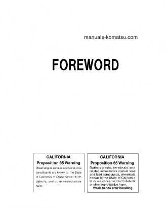 PC800-8(JPN) S/N 55224-UP Operation manual (English)