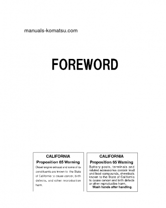 PC600LC-8(JPN) S/N 55245-UP Operation manual (English)