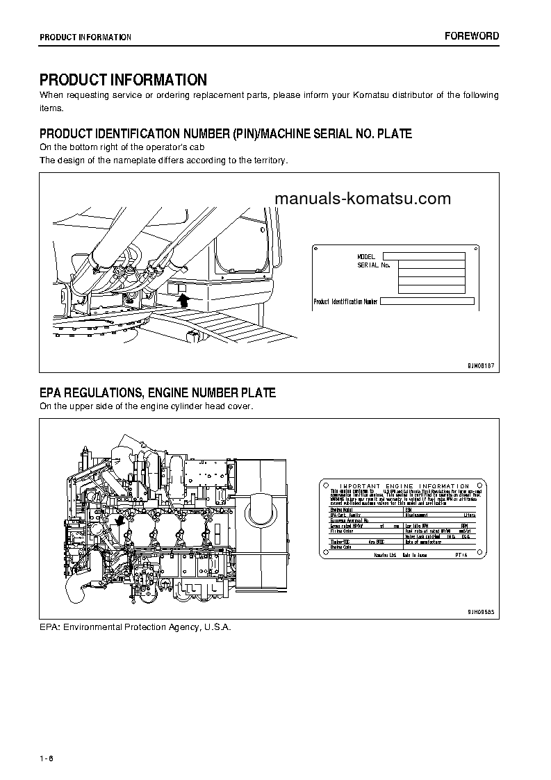 Protected: PC600LC-8(JPN) S/N 55245-UP Operation manual (English)