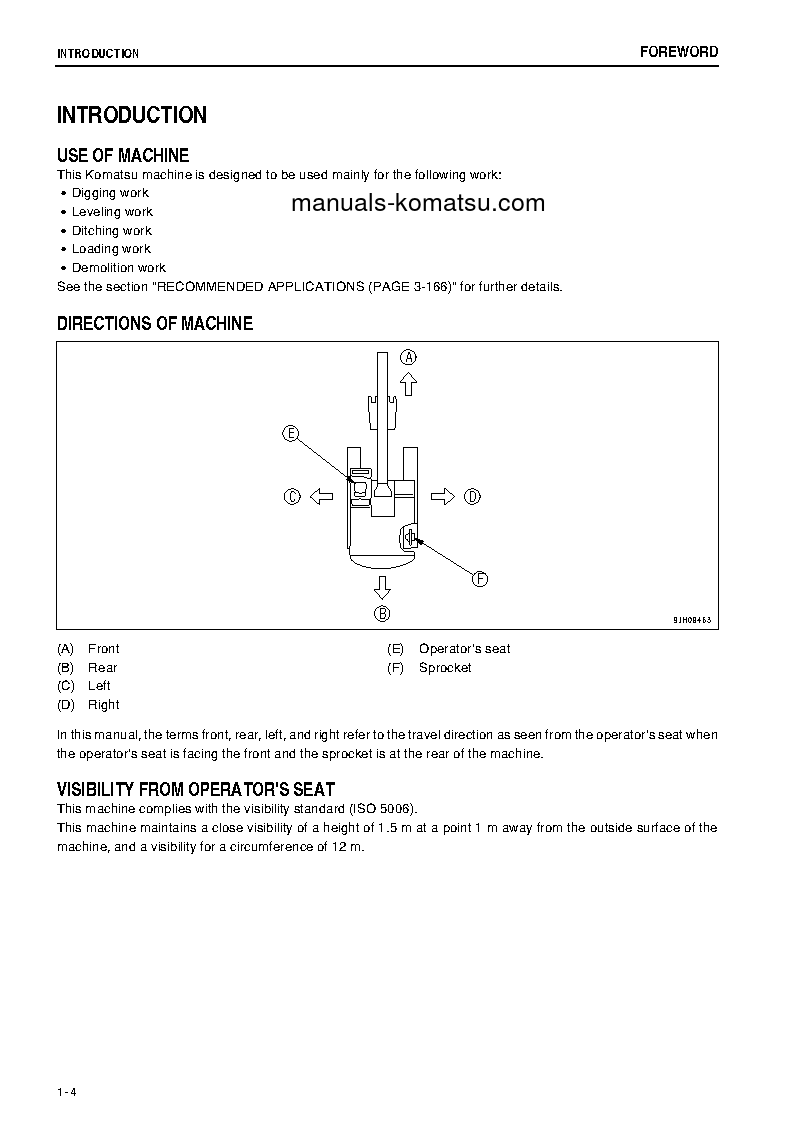 Protected: PC220-8(JPN)-WORK EQUIPMENT GREASE 500H S/N 80361-85000 Operation manual (English)