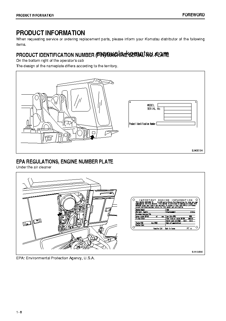 Protected: PC1250LC-8(JPN) S/N 30153-30164 Operation manual (English)
