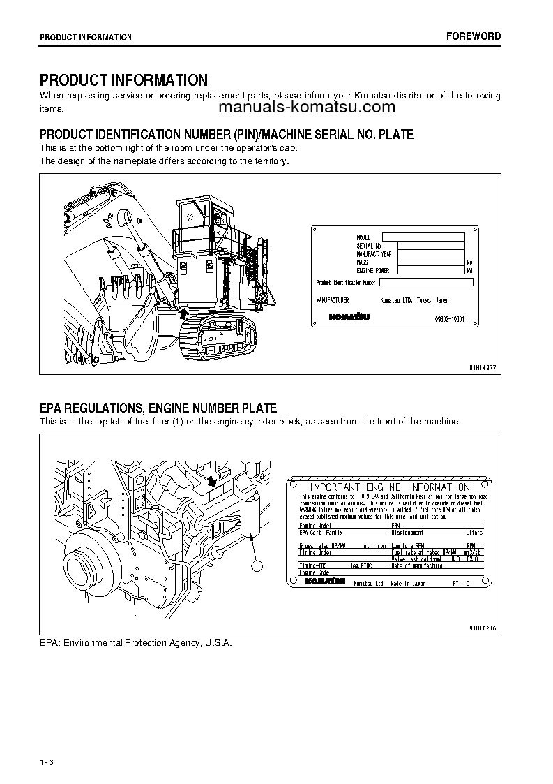 Protected: PC2000-8(JPN) S/N 20186-UP Operation manual (English)