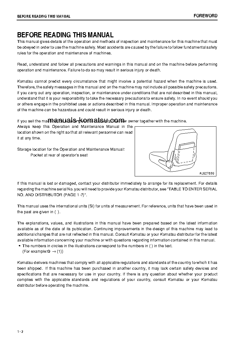 Protected: GD655-5(JPN) S/N 55001-55015 Operation manual (English)