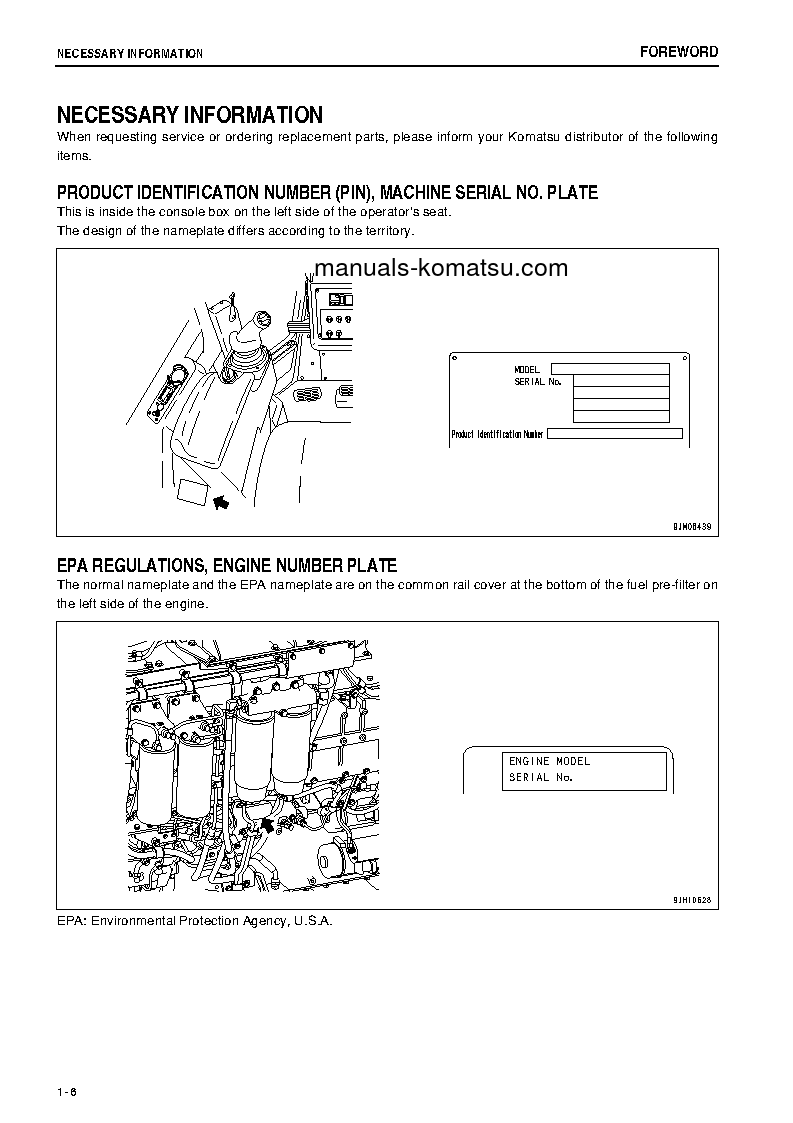 Protected: D475A-5(JPN)-E0 S/N 30126-30133 Operation manual (English)