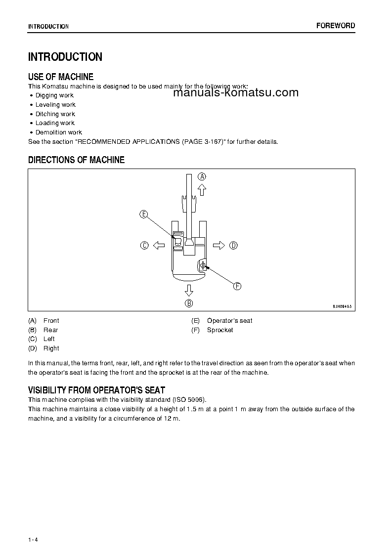 Protected: PC300LC-8(JPN)-WORK EQUIPMENT GREASE 100H S/N 61207-UP Operation manual (English)