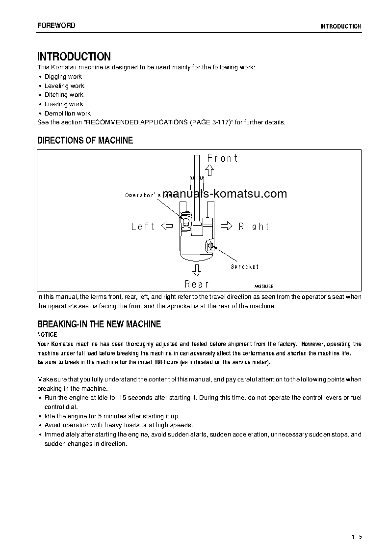 Protected: PC400-7(JPN) S/N 52025-UP Operation manual (English)