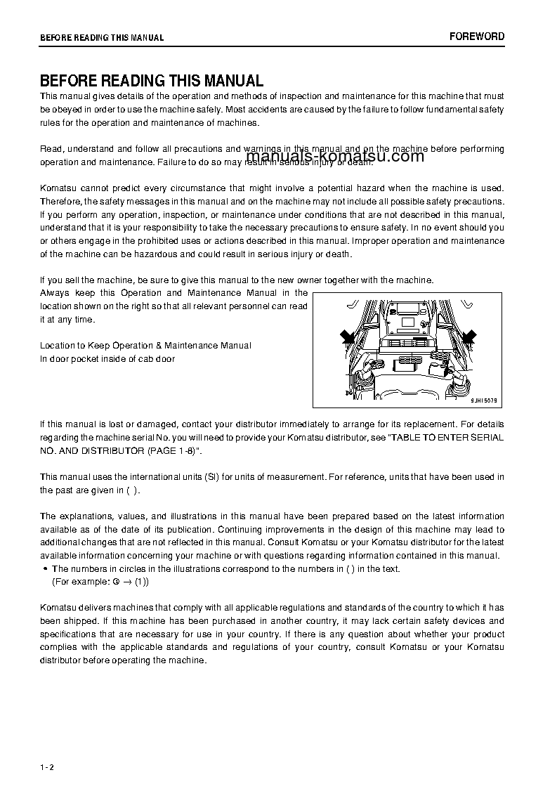 Protected: D375A-6(JPN)-R S/N 65001-65840 Operation manual (English)