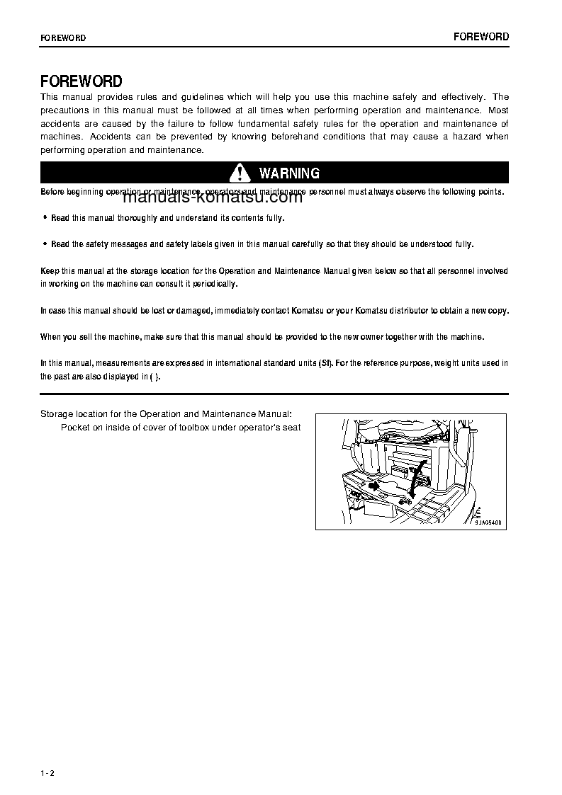 Protected: PC55MR-3(JPN) S/N 16001-16500 Operation manual (English)