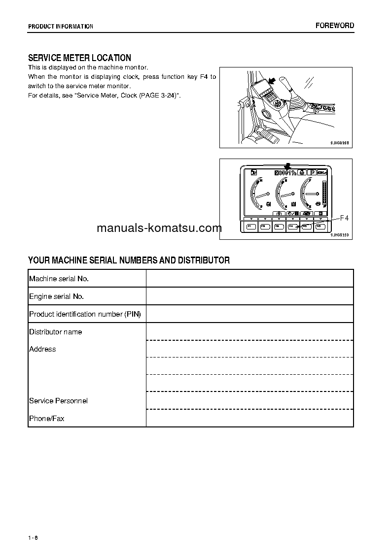 Protected: PC228US-8(JPN) S/N 50001-50081 Operation manual (English)