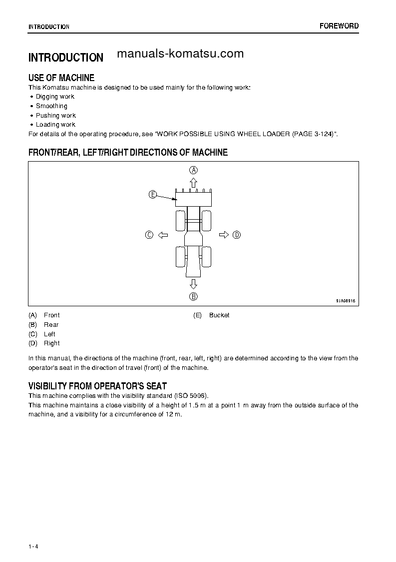 Protected: WA250-6(JPN)-FOR N. AMERICA S/N 75813-75864 Operation manual (English)