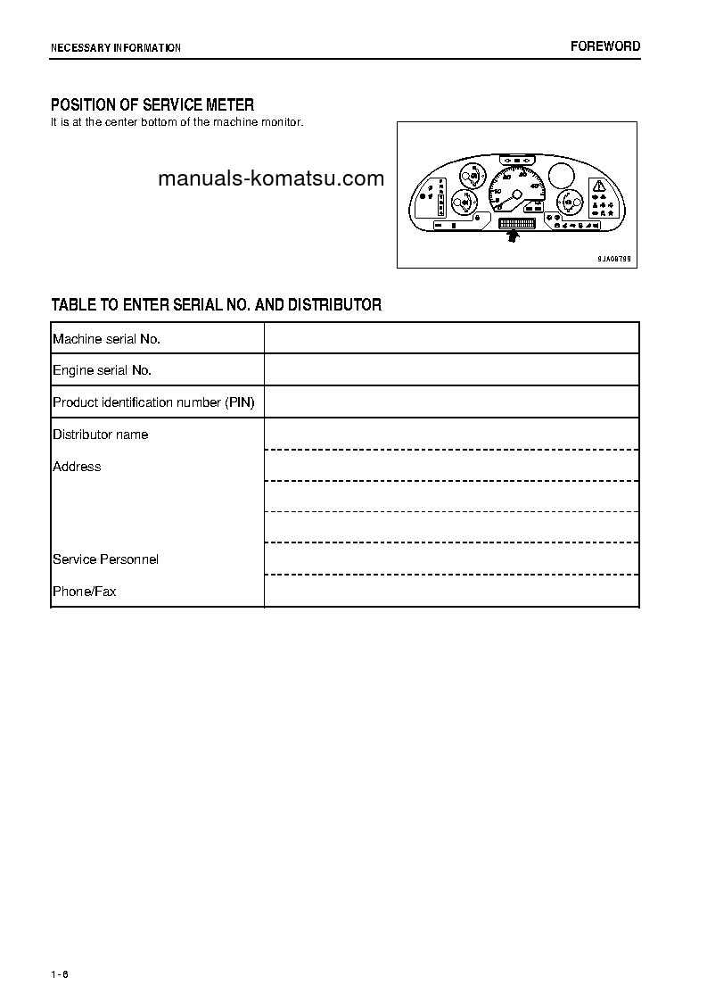 Protected: WA250-6(JPN)-FOR N. AMERICA S/N 75813-75864 Operation manual (English)