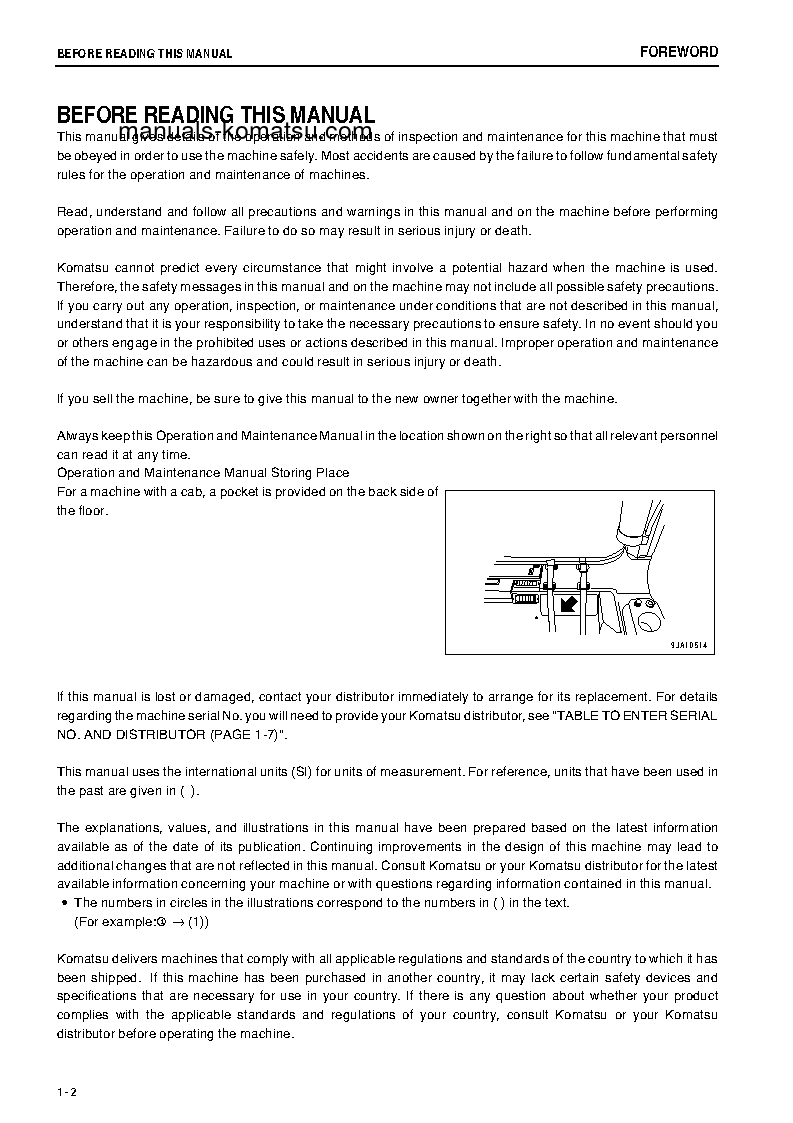 Protected: D65WX-16(JPN) S/N 80012-80158 Operation manual (English)