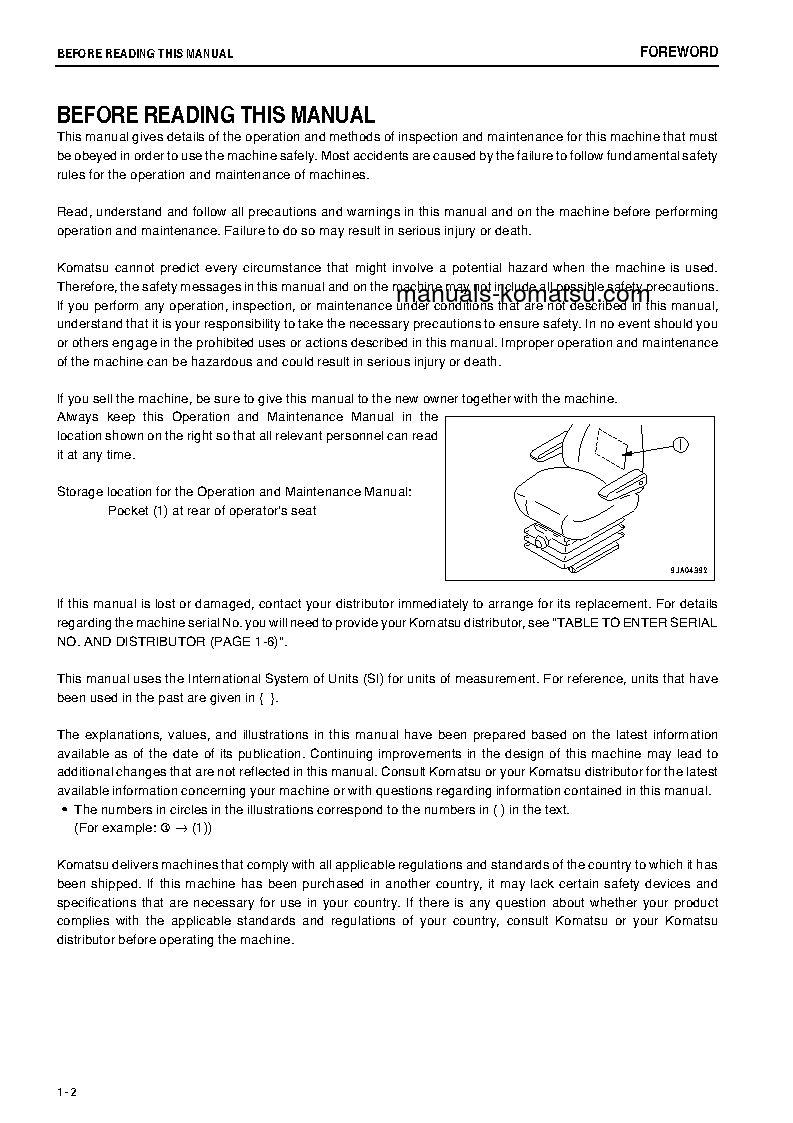 Protected: WA200PZ-6(JPN)-FOR N. AMERICA S/N 71080-UP Operation manual (English)