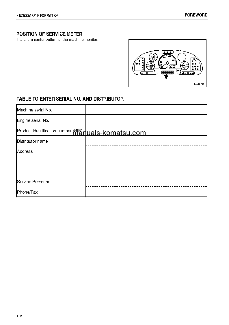 Protected: WA200PZ-6(JPN)-FOR N. AMERICA S/N 71080-UP Operation manual (English)