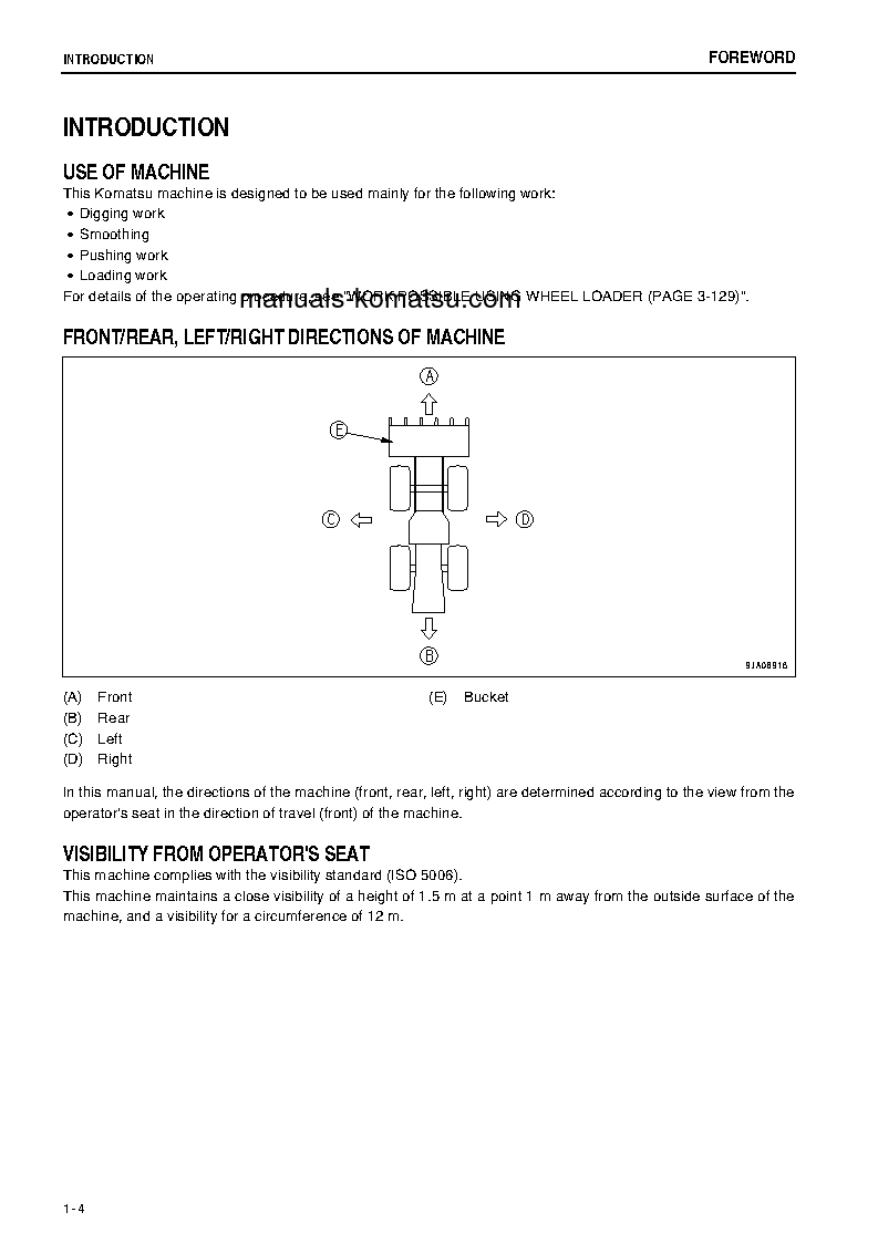 Protected: WA250PZ-6(JPN)-FOR N. AMERICA S/N 75813-75864 Operation manual (English)