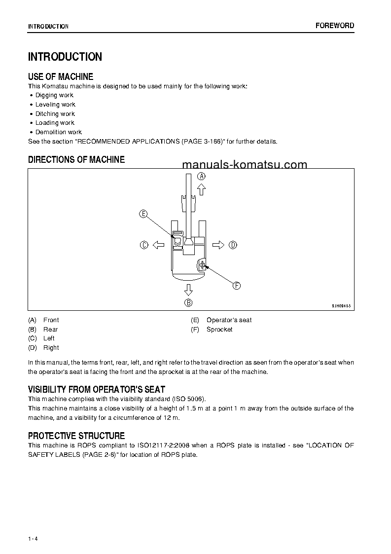 Protected: PC220LC-8(JPN)-WORK EQUIPMENT GREASE 100H S/N 85001-UP Operation manual (English)