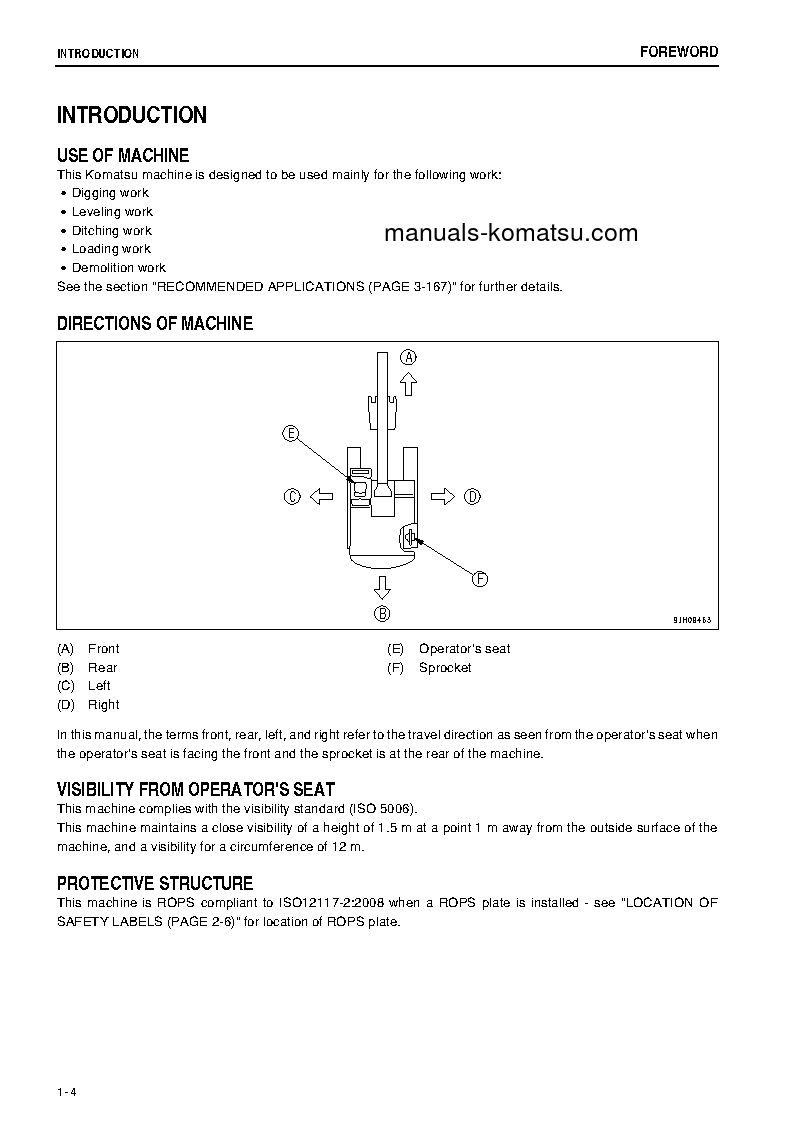 Protected: PC200LC-8(JPN)-WORK EQUIPMENT GREASE 500H S/N 350001-358145 Operation manual (English)
