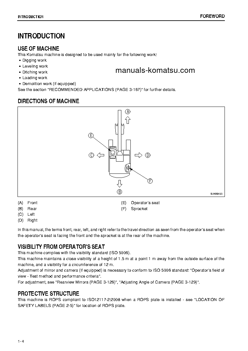 Protected: PC228US-8(JPN) S/N 50082-UP Operation manual (English)