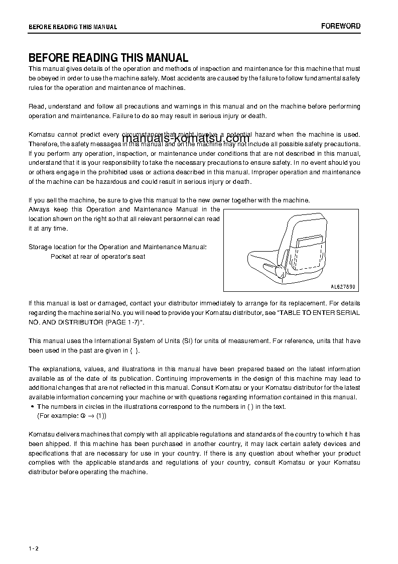 Protected: GD675-3(JPN)-E0 S/N 51390-UP Operation manual (English)