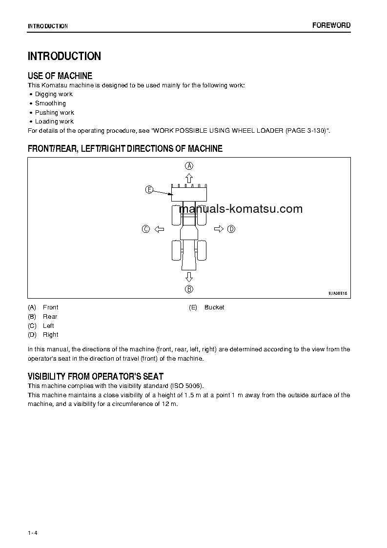 Protected: WA250PZ-6(JPN)-FOR N. AMERICA S/N 75865-UP Operation manual (English)