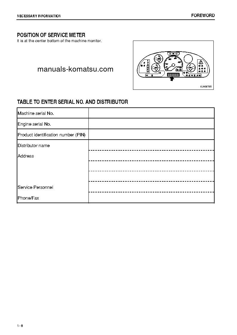 Protected: WA320-6(JPN)-FOR N.AMERICA S/N 70587-UP Operation manual (English)