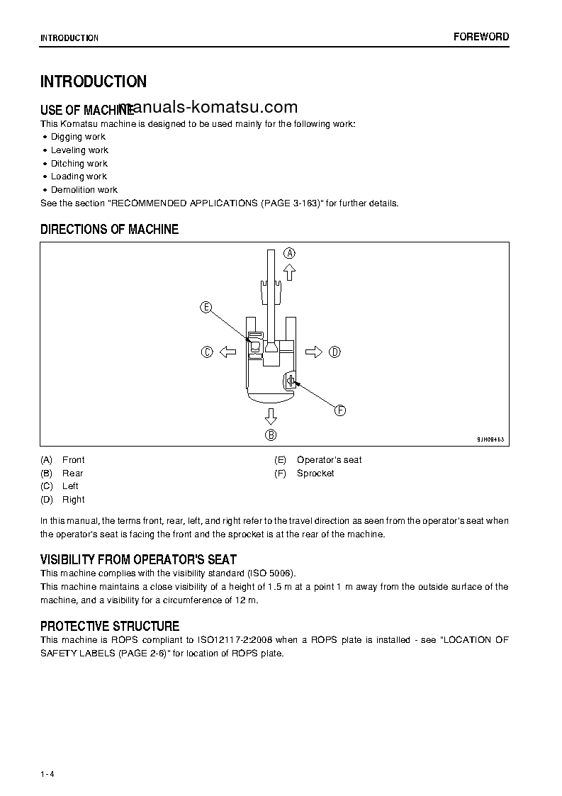 Protected: PC78US-8(JPN) S/N 16029-16832 Operation manual (English)