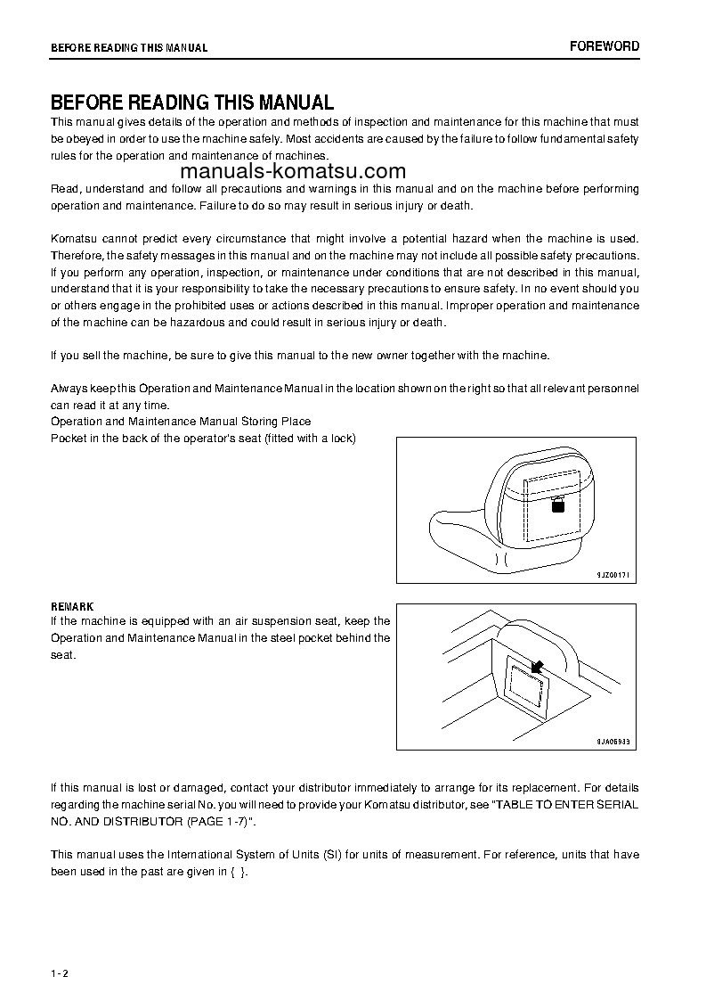 Protected: D39PX-22(JPN) S/N 3440-UP Operation manual (English)