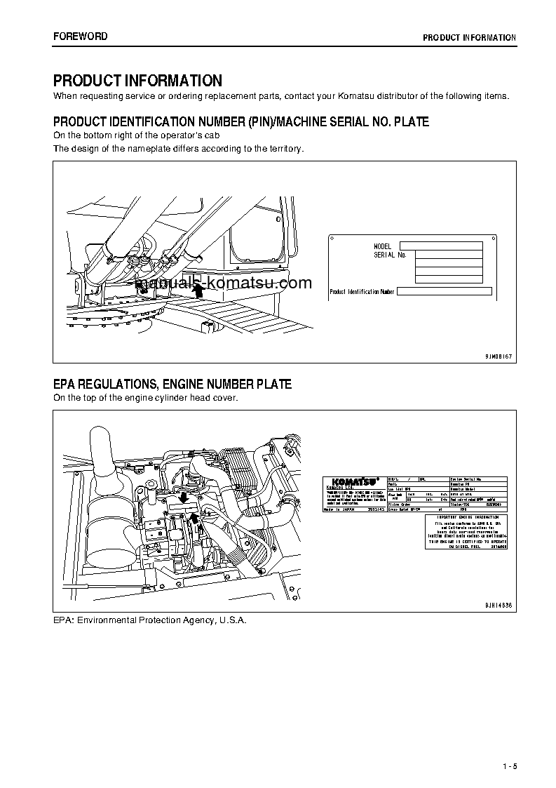 Protected: PC160LC-8(JPN)-WORK EQUIPMENT GREASE 500H S/N 25056-UP Operation manual (English)