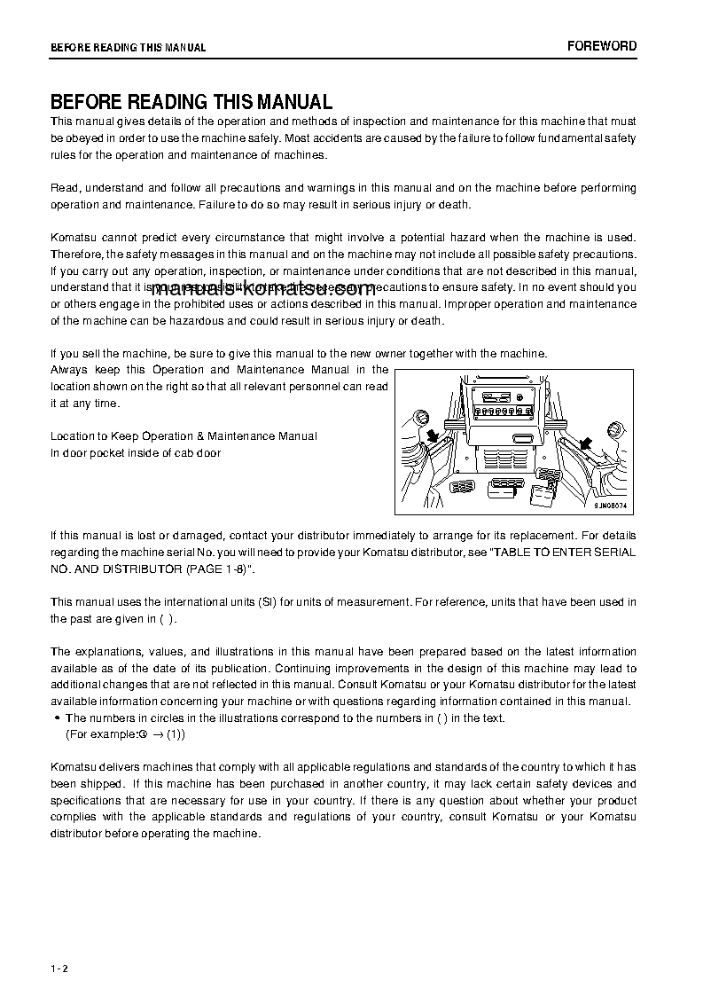 Protected: D275AX-5(JPN)-E0 S/N 30217-40000 Operation manual (English)