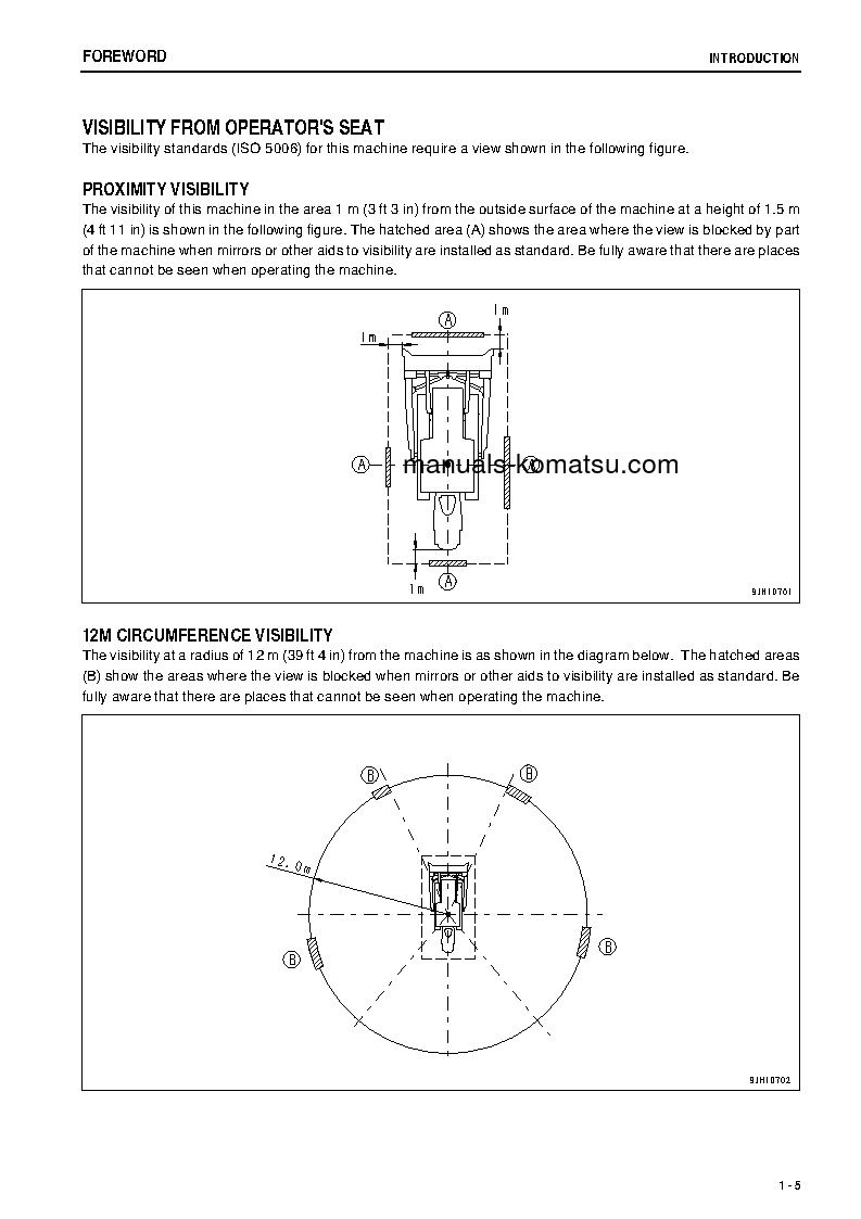 Protected: D475A-5(JPN)-E0, ONE-WAY STEERING LEVER S/N 30134-UP Operation manual (English)