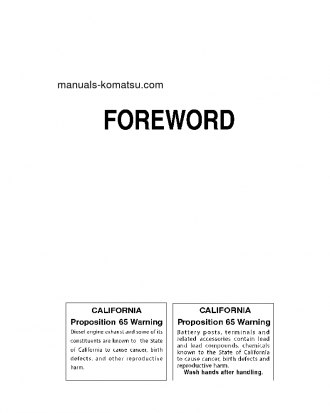 D85PX-15(JPN)-E0 S/N 11642-13063 Operation manual (English)