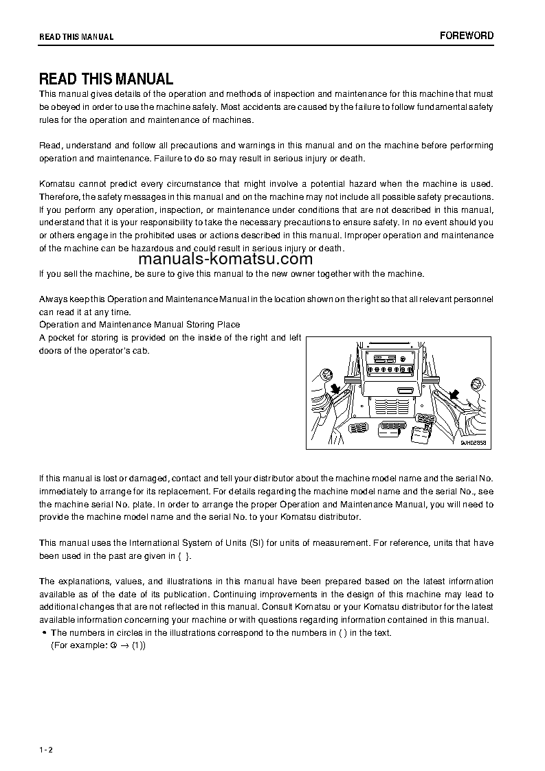 Protected: D85PX-15(JPN)-E0 S/N 11642-13063 Operation manual (English)