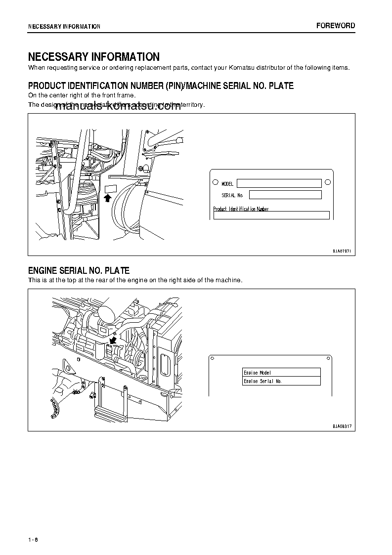 Protected: WA430-6(JPN)-FOR N. AMERICA S/N 65570-UP Operation manual (English)
