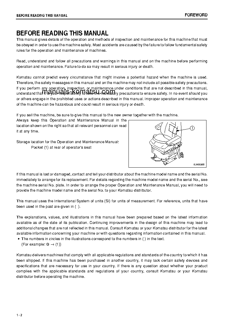 Protected: WA380-6(JPN)-FOR N. AMERICA S/N 66105-UP Operation manual (English)
