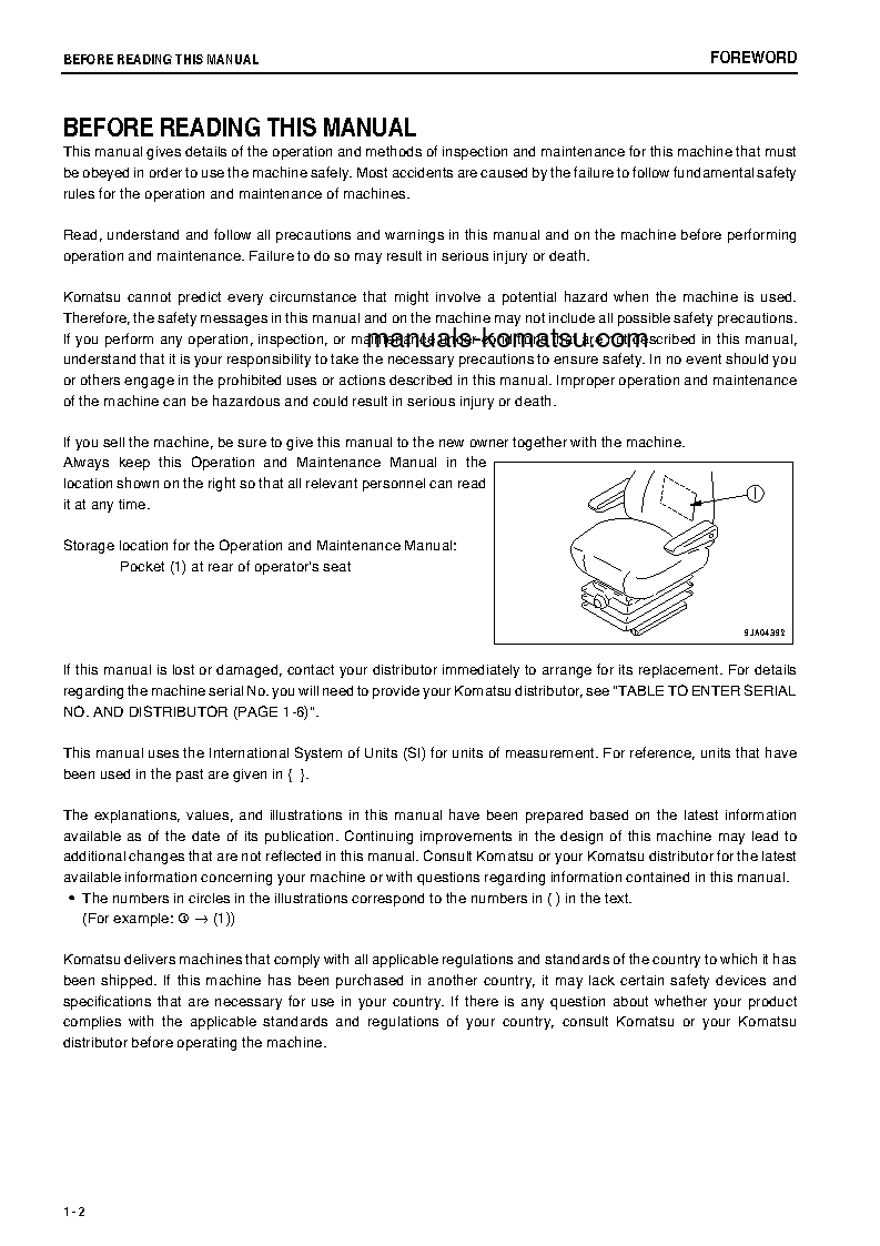 Protected: WA150-6(JPN)-FOR N. AMERICA S/N 80051-UP Operation manual (English)