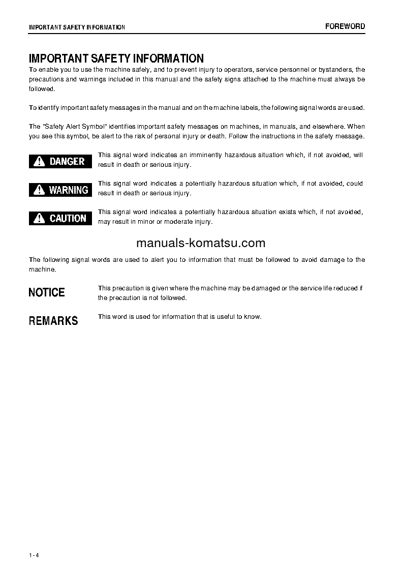 Protected: D21P-8(JPN)-E0 S/N 90219-UP Operation manual (English)