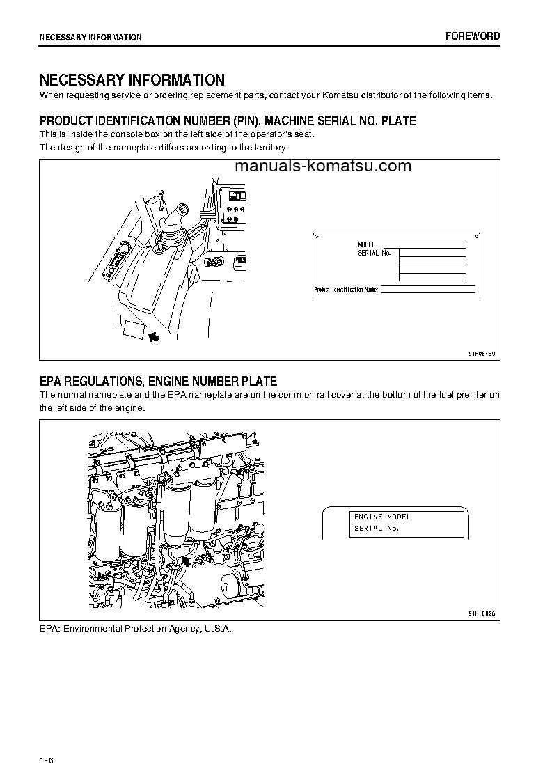 Protected: D475ASD-5(JPN)-E0, SUPER DOZER S/N 30134-UP Operation manual (English)
