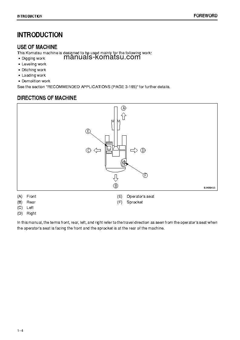 Protected: PC400LC-8(JPN)-WORK EQUIPMENT GREASE 500H S/N 70456-UP Operation manual (English)