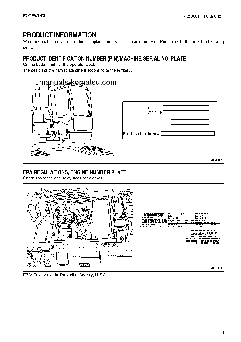 Protected: PC308USLC-3(JPN)-E0 S/N 30258-UP Operation manual (English)