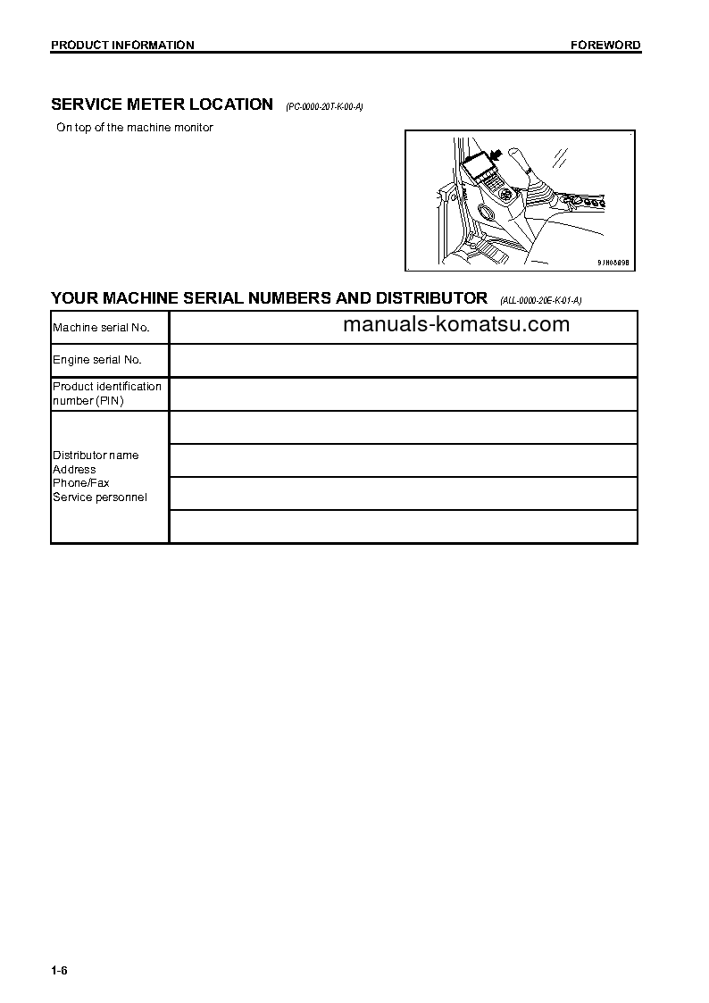 Protected: PC240LC-10(JPN) S/N 90001-UP Operation manual (English)